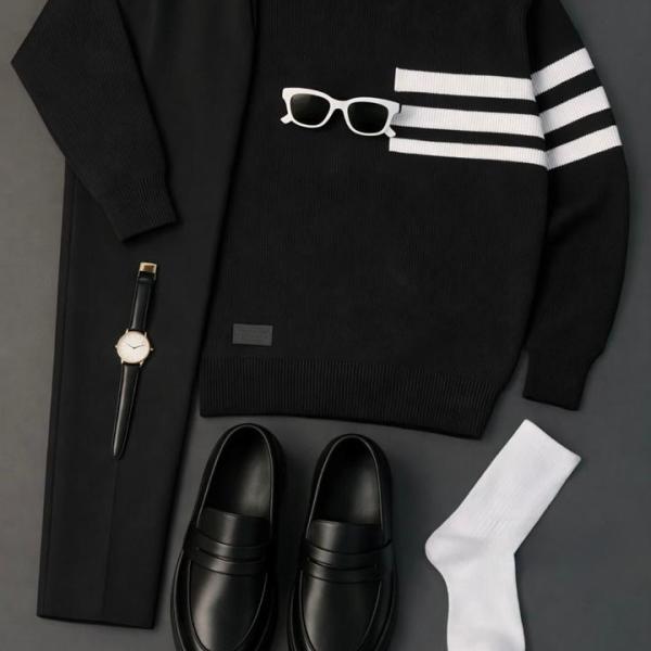 Elegant Monochrome Statement