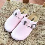 Chrome hearts Birkenstock mules