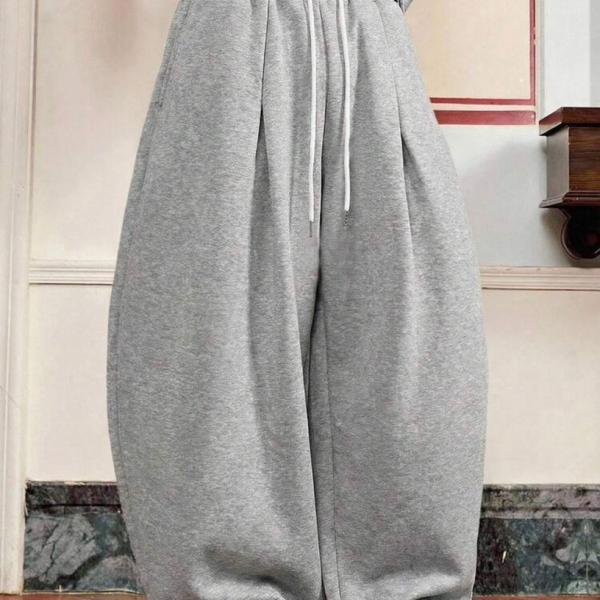 Beyond The Cross Men's Casual Dark Grey Sweatpants, Standard Size, Pockets, Curved Leg